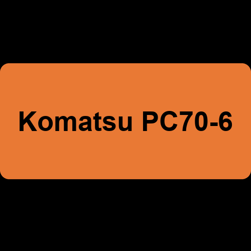 Komatsu PC70-6